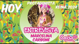 Entrevista a quotMarcelina Carbone Reina 2024 de la comparsa KRumbay [upl. by Monetta]