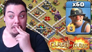 6 YILIMA ÖZEL MADENCİ 6 ile KSavaşı Clash of Clans [upl. by Yarb]