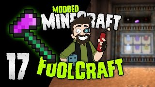 Minecraft FOOLCRAFT  17 GETTING ARRY OVERPOWERED ⚡ Modded Minecraft [upl. by Trepur]