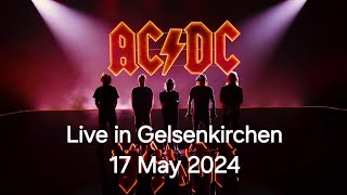 ACDC Live in Gelsenkirchen 17 May 2024  STIFF UPPER LIP acdc [upl. by Aicnerolf]