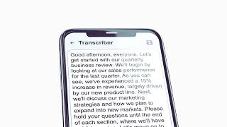 Instant Transcriber app [upl. by Justicz796]