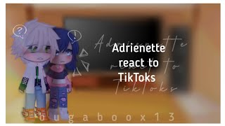 Adrienette react to TikToks Part 12  Mlb gacha club Adrienette [upl. by Ahsa]