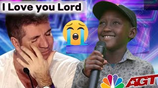 Audience and Simon Cry when Holly Sprit Leads The Singer Emotionally quot I Love you Lord quot at AGT 2024 [upl. by Tik643]