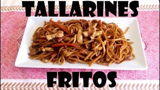 TALLARINES FRITOS ESTILO CHINO RECETA FÁCIL Y DELICIOSA [upl. by Trevorr293]