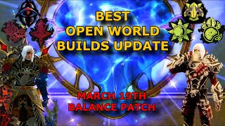 Guild Wars 2 Best Open World Builds Update March 19 2024 Patch [upl. by Nivahb]