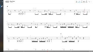 The Meters  Cissy Strut BASS TAB PLAY ALONG [upl. by Philcox]