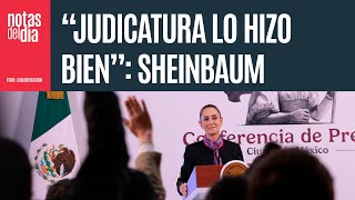 Sheinbaum El CJF acató la Constitución pero los jueces no quieren perder sus sillas [upl. by Arbmahs]