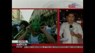 SONA Legalization ng Marijuana isinisigaw ng ilang users [upl. by Aerdnaed]