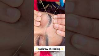 eyebrow threading eyebrow tutorialeyebrowthreadingtutorialforbeginners eyebrowthreading shorts [upl. by Fiona84]