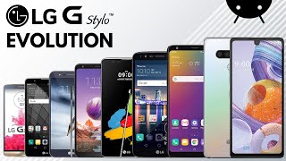 Evolution Of LG StyloStylus Series  History Of LG [upl. by Eessac]