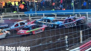 National Saloon Stock Cars Mildenhall 2422 [upl. by Gerik]