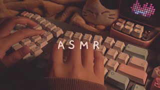 Aluminum Keyboard Collection  Cozy ASMR no midroll ads ☁ [upl. by Catha]