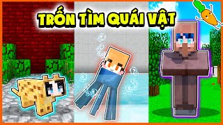 Kamui Thử Thách TRỐN TÌM QUÁI VẬT Hiền Lành Trong Minecraft [upl. by Gunilla]