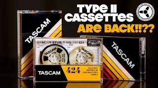 Tascam Master Studio 424 Type II Cassettes are back in production [upl. by Maon]