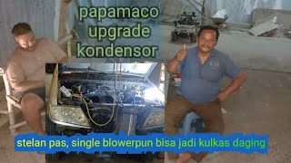 cara pasang kondensor ac Multiflow yang benar isuzupanther [upl. by Inohtna121]