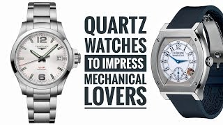 Quartz Watches to Impress Mechanical Watch Lovers  WATCH CHRONICLER [upl. by Antoni]