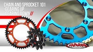 Chain and Sprocket 101  Gearing Up  Gearing Down  Finding the Best Gear Ratio [upl. by Buff]