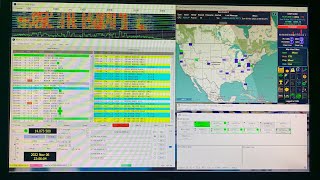 WSJTX JTAlert and GridTracker Working Together [upl. by Karney202]