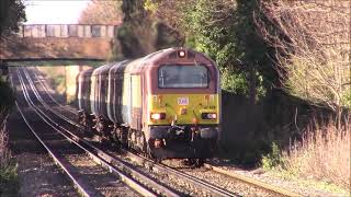 67024 with Mk2 rake on Driver Training around Kent 260124 [upl. by Naitsabes]