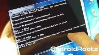 Install ClockworkMod Recovery on Nexus 4  Windows [upl. by Mohun]