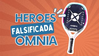 COMO ESCOLHER RAQUETE DE BEACH TENNIS Heroes Omnia Falsificada [upl. by Coltin]