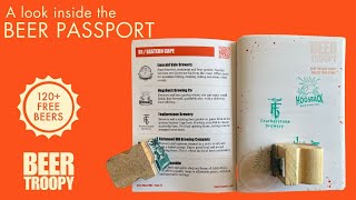 A look inside the Beer Passport Your Passport for Beer amp Adventure [upl. by Slorac375]