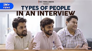 Types of People in An Interview  Watch Cubicles on TheViralFever  The Timeliners [upl. by Kelsi]