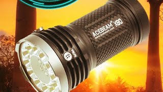 Acebeam X80 25000 Lumen Review [upl. by Olfe]