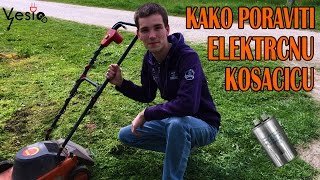 Kako popraviti elektricnu kosacicu  motor se ne zalece [upl. by Notled]