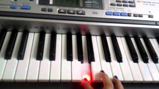 Sallys song piano tutorial [upl. by Eloise208]