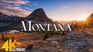 Montana 4K  Inspiring Cinematic Music With Scenic Relaxation Film  Amazing Nature [upl. by Manbahs556]