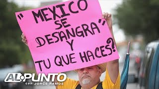 Violencia en México tres activistas llaman a participar en la Caminata por la Verdad la Justicia [upl. by Ahseenat163]