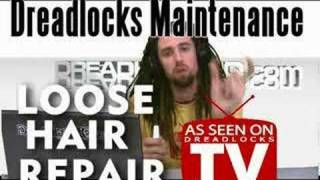 Dreadlocks MaintenanceFix Loose Hair at the Roots of Dreads [upl. by Marmaduke]