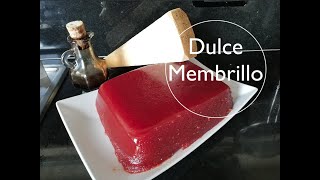 4 INGREDIENTES DULCE DE MEMBRILLO CASERO MUY FACIL  Acqua Rosa Recetas [upl. by Pitchford]