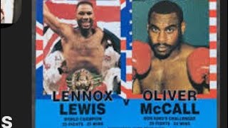 Lennox Lewis vs Oliver McCall [upl. by Honey690]