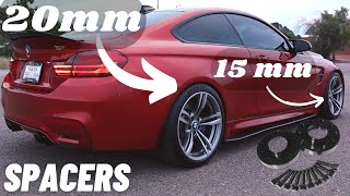 How to measure out for wheel spacers on any car or Bmw e90 [upl. by Hillari]