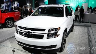 2018 Chevy Tahoe amp Suburban RST  2017 New York Auto Show [upl. by Nus]