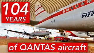 Guided tour through 104 years of QANTAS aircraft at the QANTAS Founders Museum in Longreach [upl. by Efar]