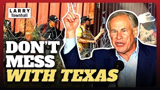 Greg Abbott DEFIES SCOTUS RULING  Places MORE RAZOR WIRE [upl. by Leahcym578]