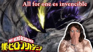 All for one es invencible REACCION MY HERO ACADEMIA 7X18 [upl. by Enetsirk]