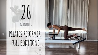 Pilates Reformer  Intermediate Pilates  Full Body Workout [upl. by Laverna]