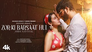 Zor Ki Barsaat Hui Song Jubin Nautiyal Rochak K  Abhishek Malhan Isha Malviya  Bhushan Kumar [upl. by Ailam]