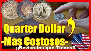 🇺🇸 Cuartos de Dólar Mas Caros  Precios Reales [upl. by Sedaiuqlem673]