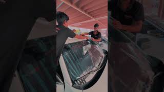 CAR WINDOW TINTING  HOME SERVICES  DUBAI [upl. by Erinn]