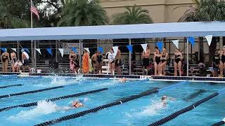 200 free relay Plant Highschool vs Berkeley Prep [upl. by Hoseia]