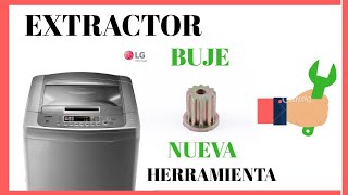 EXTRACTOR DE BUJE Y AGITADOR DE LAVADORA LG O SAMSUNG [upl. by Dualc]