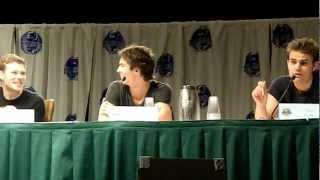 TVD Panel at Dragon Con 2012 part 1 [upl. by Graehl982]