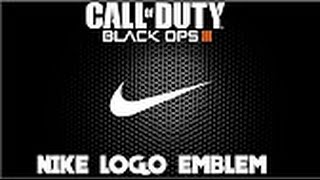 HOW TO MAKE THE NIKE EMBLEM BO3 easy [upl. by Hendrik]