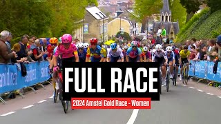 FULL RACE 2024 Amstel Gold Race  Women [upl. by Aneelahs]