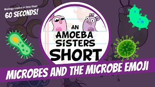 Microbes and the Microbe Emoji  Amoeba Sisters Shorts [upl. by Anibla]